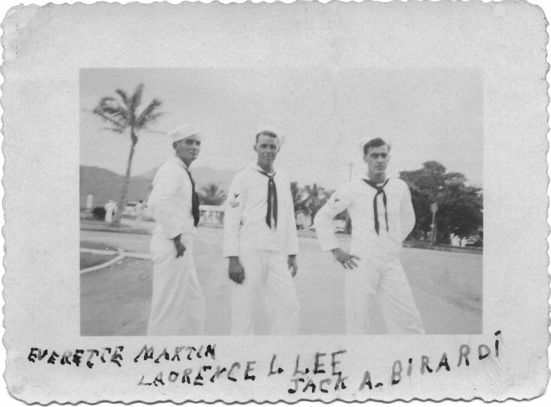 Honolulu01.jpg - Honolulu - Date unknown.Everette Martin / Laurence Lee / Jack A. Birardi (Lee family photo album)
